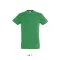 Uniszex REGENT kereknyakú rövid ujjú pamut póló, SOL'S SO11380, Kelly Green-XS