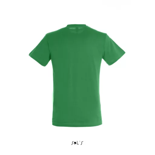 Uniszex REGENT kereknyakú rövid ujjú pamut póló, SOL'S SO11380, Kelly Green-XS
