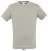Uniszex REGENT kereknyakú rövid ujjú pamut póló, SOL'S SO11380, Light Grey-L