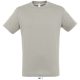 Uniszex REGENT kereknyakú rövid ujjú pamut póló, SOL'S SO11380, Light Grey-XS