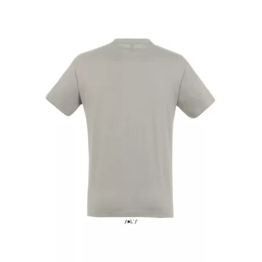 Uniszex REGENT kereknyakú rövid ujjú pamut póló, SOL'S SO11380, Light Grey-XS