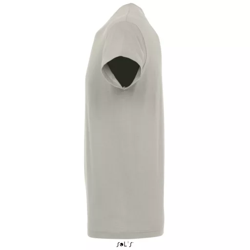 Uniszex REGENT kereknyakú rövid ujjú pamut póló, SOL'S SO11380, Light Grey-XS