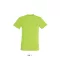 Uniszex REGENT kereknyakú rövid ujjú pamut póló, SOL'S SO11380, Lime-2XL
