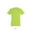 Uniszex REGENT kereknyakú rövid ujjú pamut póló, SOL'S SO11380, Lime-2XL