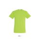 Uniszex REGENT kereknyakú rövid ujjú pamut póló, SOL'S SO11380, Lime-2XL