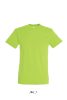 Uniszex REGENT kereknyakú rövid ujjú pamut póló, SOL'S SO11380, Lime-XL