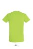 Uniszex REGENT kereknyakú rövid ujjú pamut póló, SOL'S SO11380, Lime-XL