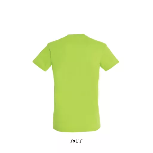 Uniszex REGENT kereknyakú rövid ujjú pamut póló, SOL'S SO11380, Lime-XS