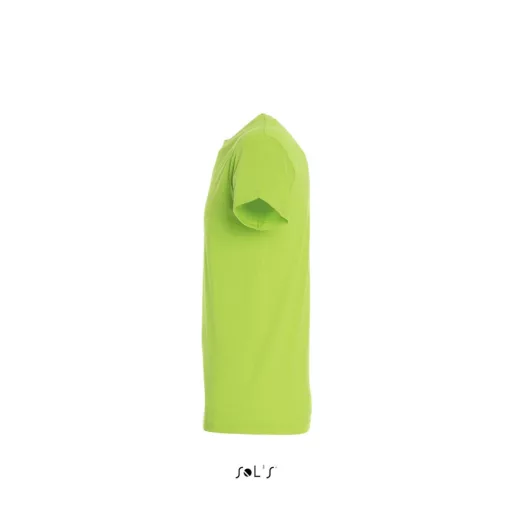 Uniszex REGENT kereknyakú rövid ujjú pamut póló, SOL'S SO11380, Lime-XS