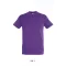 Uniszex REGENT kereknyakú rövid ujjú pamut póló, SOL'S SO11380, Light Purple-M