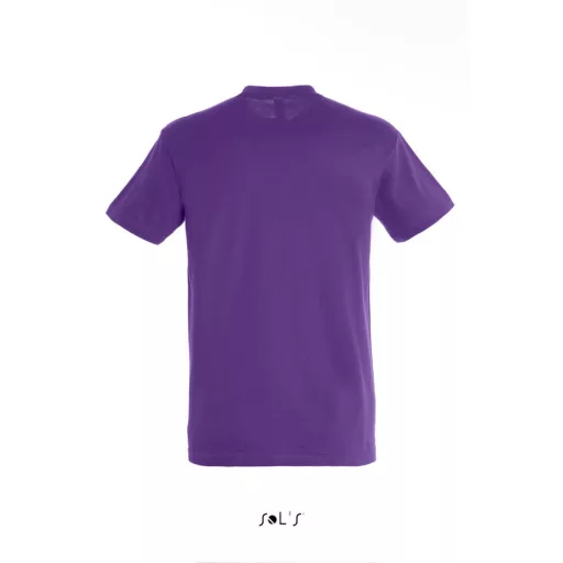 Uniszex REGENT kereknyakú rövid ujjú pamut póló, SOL'S SO11380, Light Purple-XL