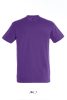 Uniszex REGENT kereknyakú rövid ujjú pamut póló, SOL'S SO11380, Light Purple-XS