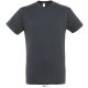 Uniszex REGENT kereknyakú rövid ujjú pamut póló, SOL'S SO11380, Mouse Grey-2XL