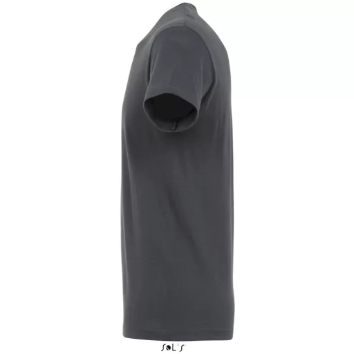 Uniszex REGENT kereknyakú rövid ujjú pamut póló, SOL'S SO11380, Mouse Grey-M