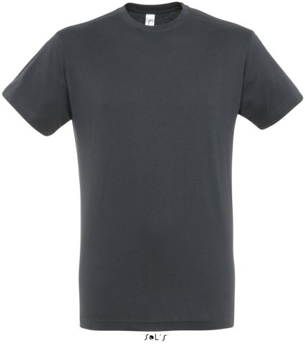 Uniszex REGENT kereknyakú rövid ujjú pamut póló, SOL'S SO11380, Mouse Grey-XL