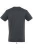 Uniszex REGENT kereknyakú rövid ujjú pamut póló, SOL'S SO11380, Mouse Grey-XL