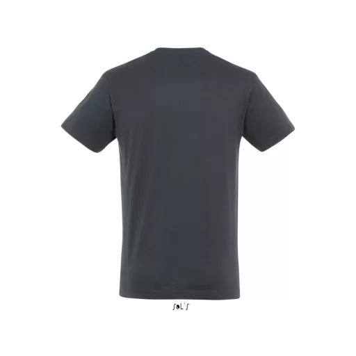 Uniszex REGENT kereknyakú rövid ujjú pamut póló, SOL'S SO11380, Mouse Grey-XS