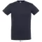 Uniszex REGENT kereknyakú rövid ujjú pamut póló, SOL'S SO11380, Navy-XS