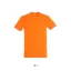Uniszex REGENT kereknyakú rövid ujjú pamut póló, SOL'S SO11380, Orange-XS