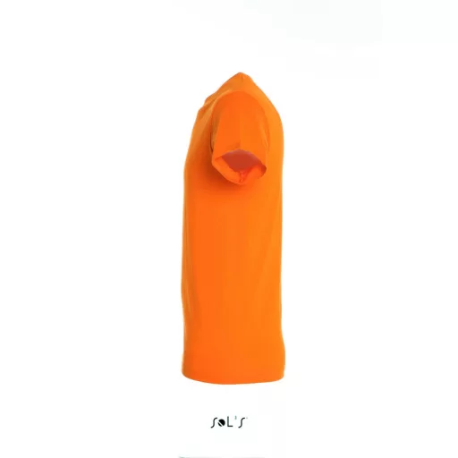 Uniszex REGENT kereknyakú rövid ujjú pamut póló, SOL'S SO11380, Orange-XS