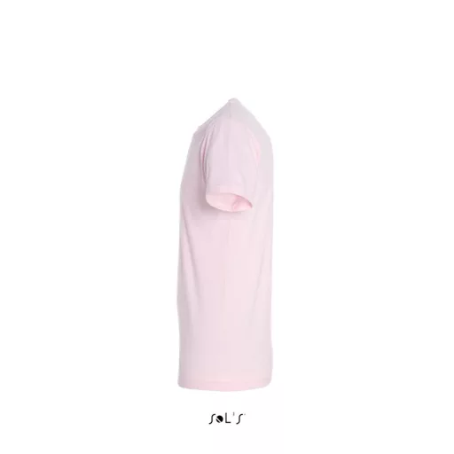 Uniszex REGENT kereknyakú rövid ujjú pamut póló, SOL'S SO11380, Pale Pink-M
