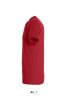 Uniszex REGENT kereknyakú rövid ujjú pamut póló, SOL'S SO11380, Red-4XL