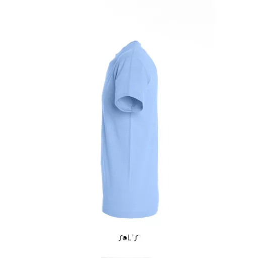 Uniszex REGENT kereknyakú rövid ujjú pamut póló, SOL'S SO11380, Sky Blue-S