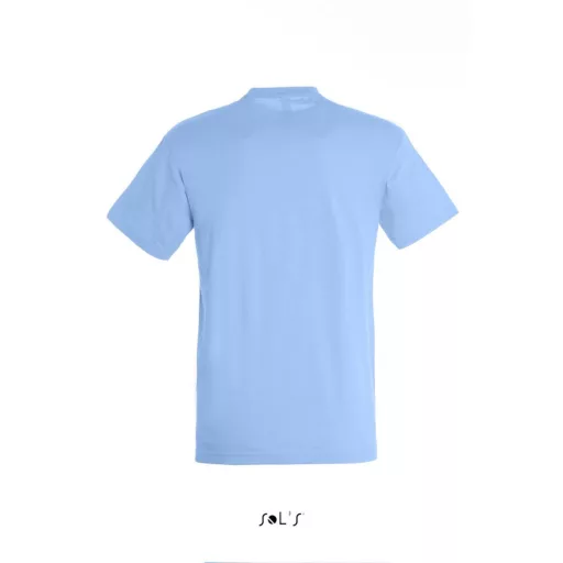 Uniszex REGENT kereknyakú rövid ujjú pamut póló, SOL'S SO11380, Sky Blue-XL