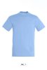 Uniszex REGENT kereknyakú rövid ujjú pamut póló, SOL'S SO11380, Sky Blue-XS