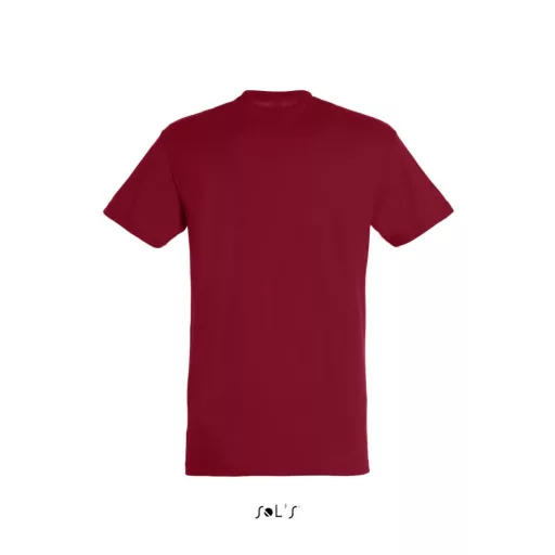 Uniszex REGENT kereknyakú rövid ujjú pamut póló, SOL'S SO11380, Tango Red-M