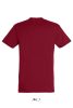 Uniszex REGENT kereknyakú rövid ujjú pamut póló, SOL'S SO11380, Tango Red-XS