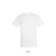 Uniszex REGENT kereknyakú rövid ujjú pamut póló, SOL'S SO11380, White-4XL