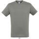 Uniszex REGENT kereknyakú rövid ujjú pamut póló, SOL'S SO11380, Zinc-2XL