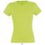 Női MISS kereknyakú rövid ujjú pamut póló, SOL'S SO11386, Apple Green-L