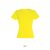 Női MISS kereknyakú rövid ujjú pamut póló, SOL'S SO11386, Lemon-XL