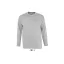 Férfi MONARCH hosszú ujjú póló, SOL'S SO11420, Grey Melange-XL