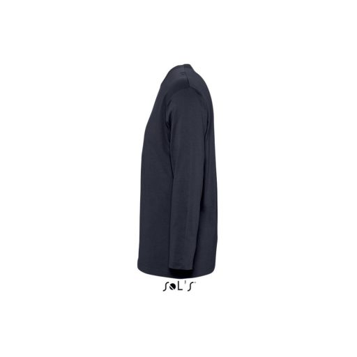 Férfi MONARCH hosszú ujjú pamut póló, SOL'S SO11420, Navy-4XL