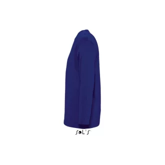   Férfi MONARCH hosszú ujjú pamut póló, SOL'S SO11420, Ultramarine-S