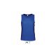Férfi JUSTIN ujjatlan pamut póló-trikó, SOL'S SO11465, Royal Blue-XL