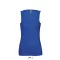Női JANE ujjatlan pamut póló-trikó, SOL'S SO11475, Royal Blue-S