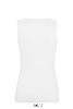 Női JANE ujjatlan pamut póló-trikó, SOL'S SO11475, White-L