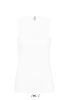 Női JANE ujjatlan pamut póló-trikó, SOL'S SO11475, White-XL