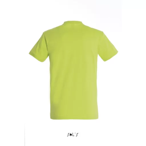 Férfi IMPERIAL környakas rövid ujjú pamut póló, SOL'S SO11500, Apple Green-L