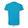 Férfi IMPERIAL környakas rövid ujjú pamut póló, SOL'S SO11500, Aqua-4XL