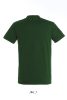 Férfi IMPERIAL környakas rövid ujjú pamut póló, SOL'S SO11500, Bottle Green-S