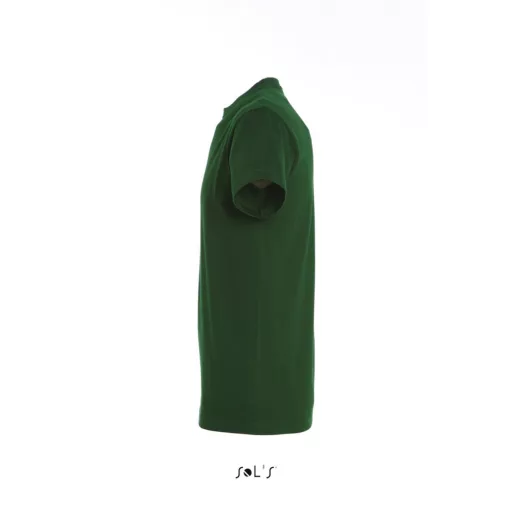 Férfi IMPERIAL környakas rövid ujjú pamut póló, SOL'S SO11500, Bottle Green-S