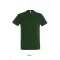 Férfi IMPERIAL környakas rövid ujjú pamut póló, SOL'S SO11500, Bottle Green-XL