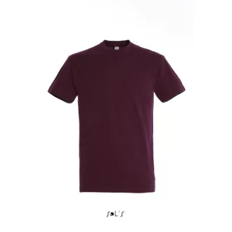   Férfi IMPERIAL környakas rövid ujjú pamut póló, SOL'S SO11500, Burgundy-2XL