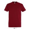 Férfi IMPERIAL környakas rövid ujjú pamut póló, SOL'S SO11500, Chili-2XL