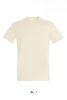 Férfi IMPERIAL környakas rövid ujjú pamut póló, SOL'S SO11500, Cream-2XL